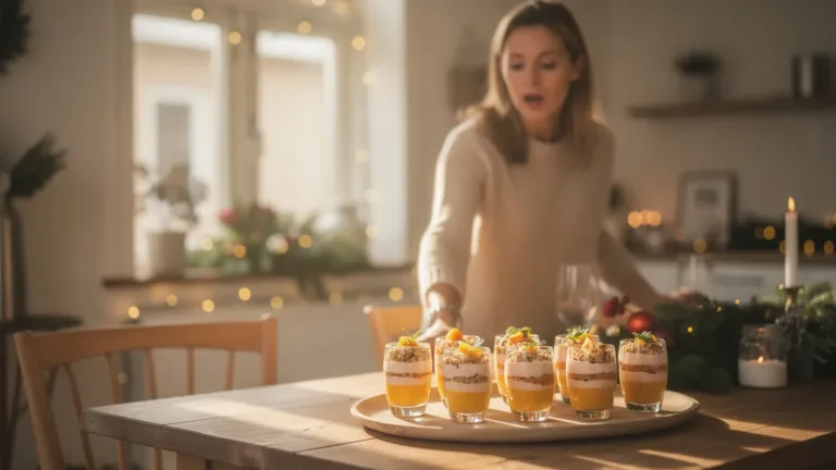 Ik probeerde deze verrines op kerstavond, mijn gasten waren volledig verbaasd