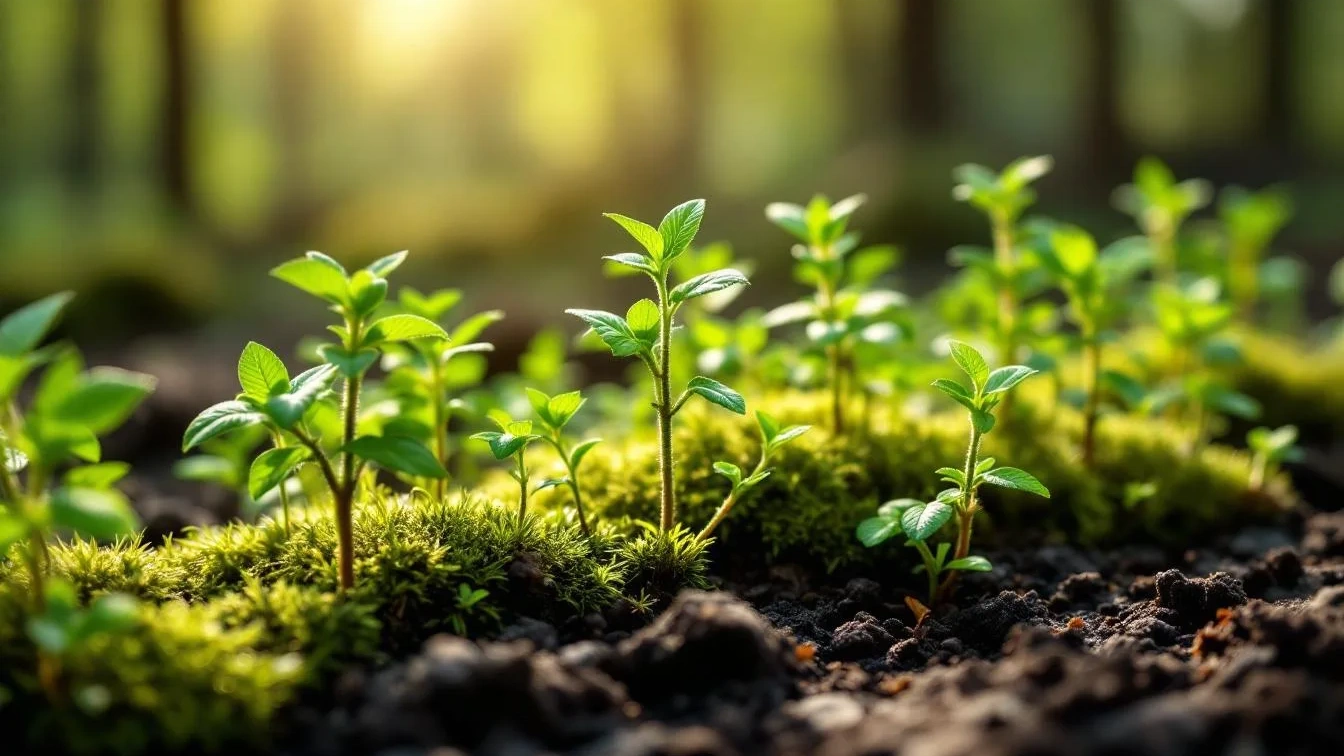 Kale gebieden worden bossen: hoe herbebossing miljoenen ton CO2 opslaat