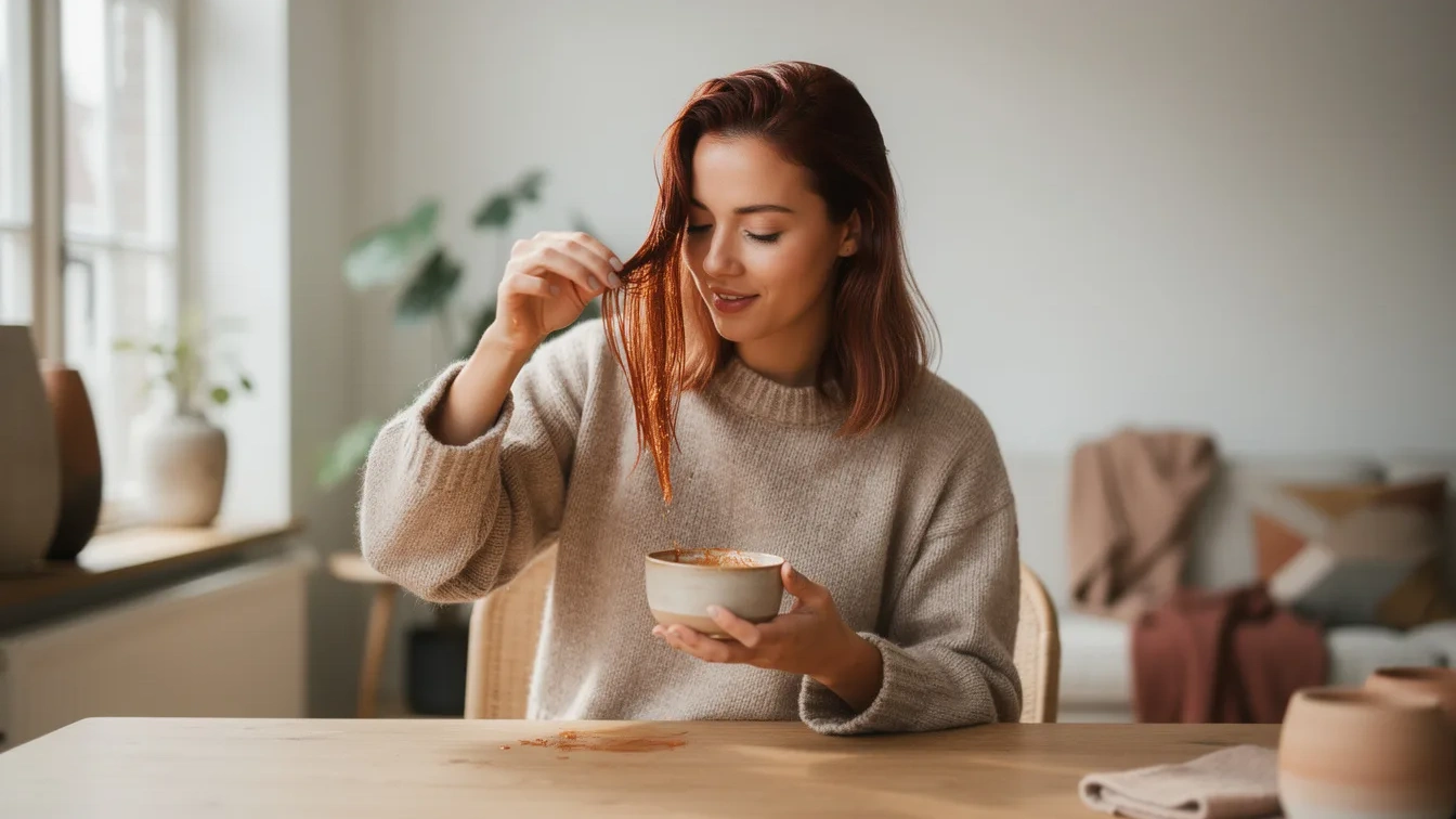Koperen highlights voor thuis: De natuurlijke spoeling die dure salons vervangt