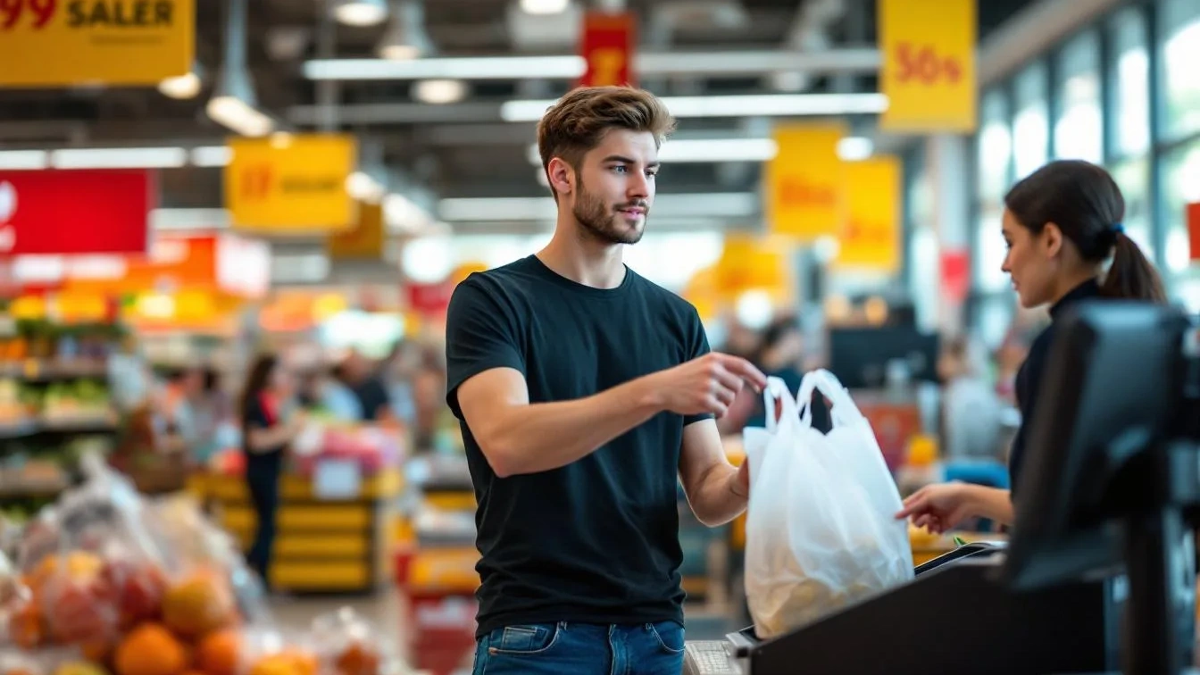 Moet je meewerken aan een tascontrole bij de zelfscankassa? Dit zegt de wet