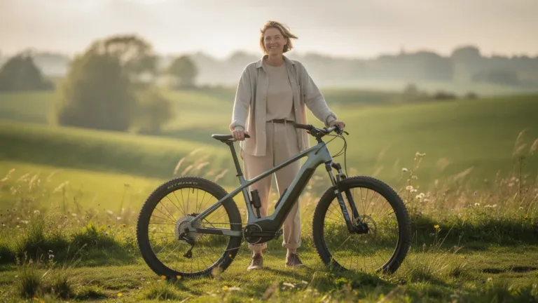 Niet duur, niet zwaar, deze elektrische mountainbike is perfect voor heuvels