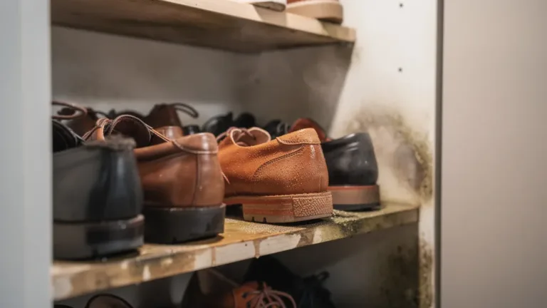 Deze plek voor schoenen zorgt voor vocht en geurtjes (en het is niet de kast!).