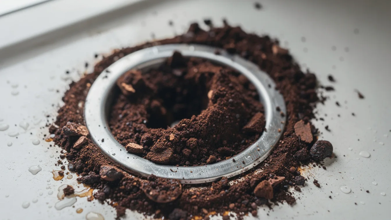 Niet in de wc spoelen, deze koffiedrab vergiftigt je leidingen compleet