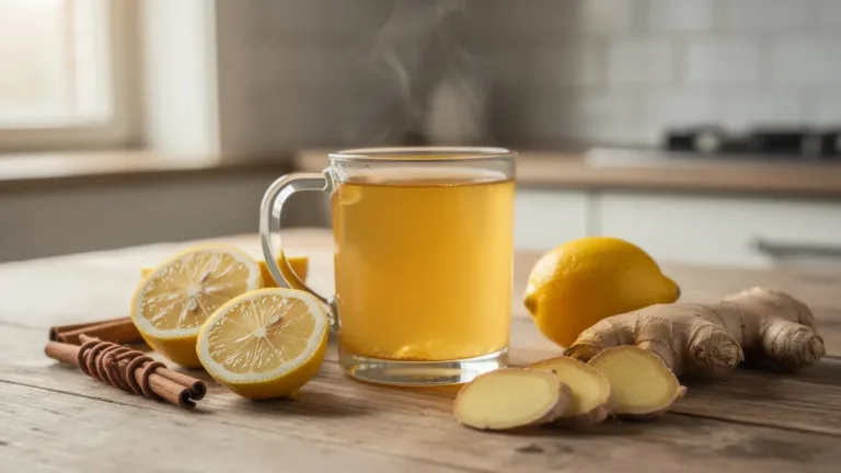 Niet thee of koffie, deze mix van citroen kaneel gember werkt wonderbaarlijk
