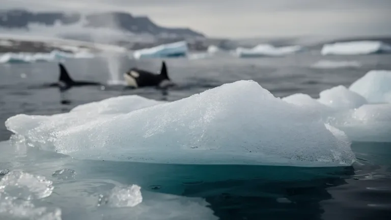 Noodgeval in Groenland: Waarom orka’s bij smeltend ijs wetenschappers verontrusten