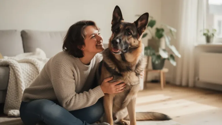 Red de Duitse herder: Waarom herplaatsers zoals Lila de meest loyale metgezellen zijn
