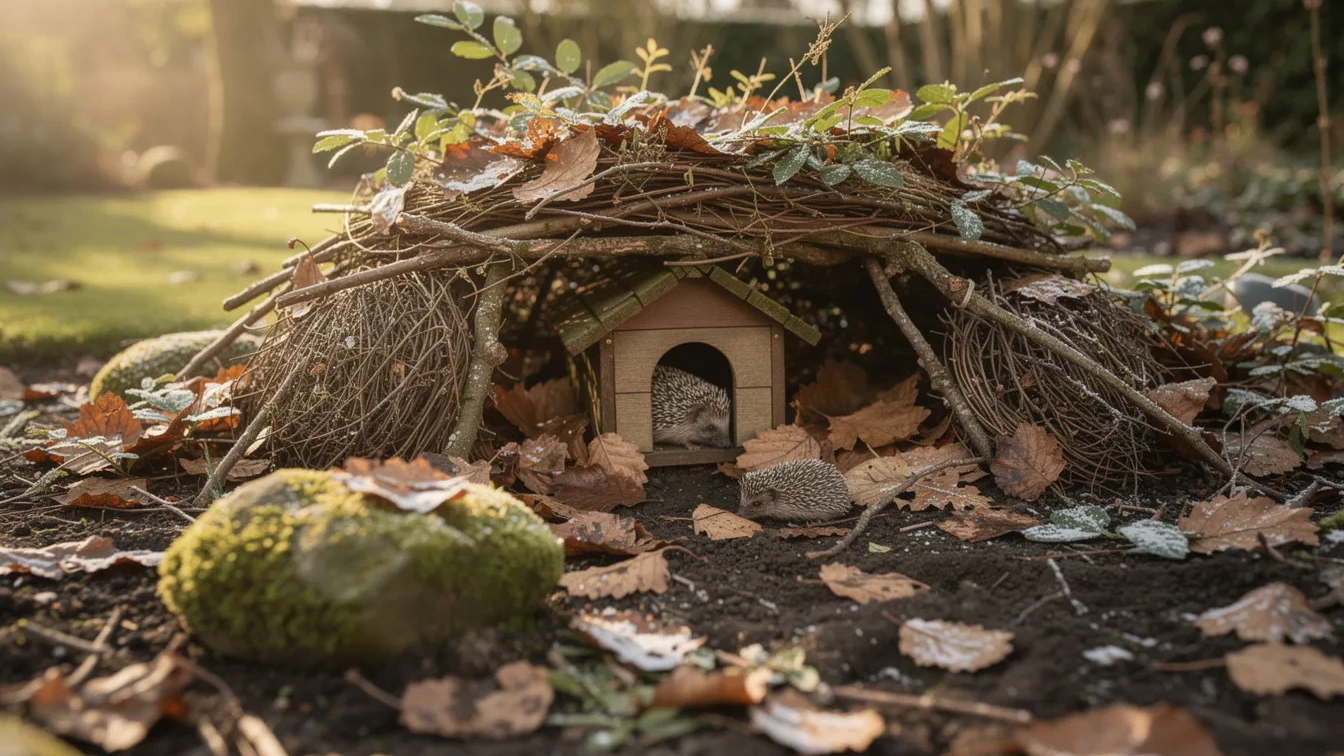 Red de egel: De simpele tuininrichting die uitsterven in de winter voorkomt