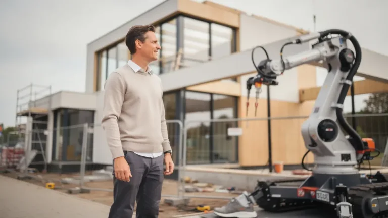 Robotica-ingenieur onthult: Hoe een machine in 24 uur een compleet huis bouwt