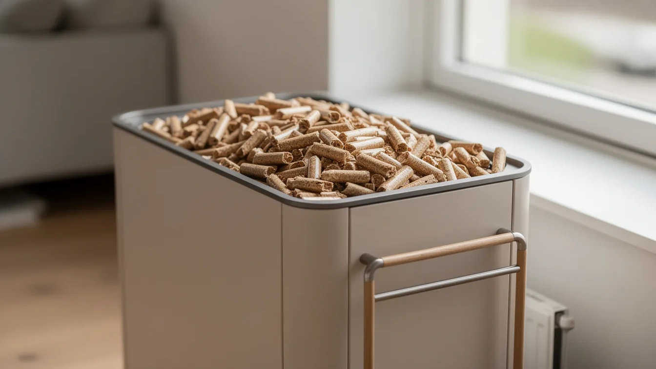 Stop met slepen: Deze opbergbox houdt je pellets precies waar je ze nodig hebt