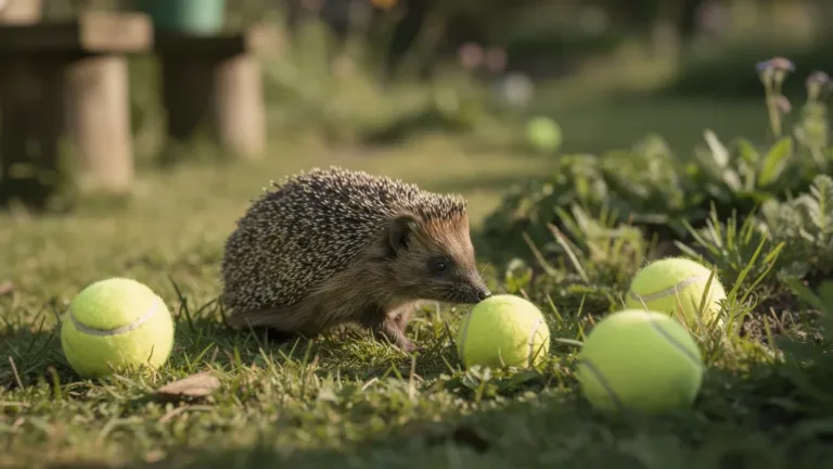 Tuiniersgeheim: Waarom tennisballen in je tuin egels kunnen redden