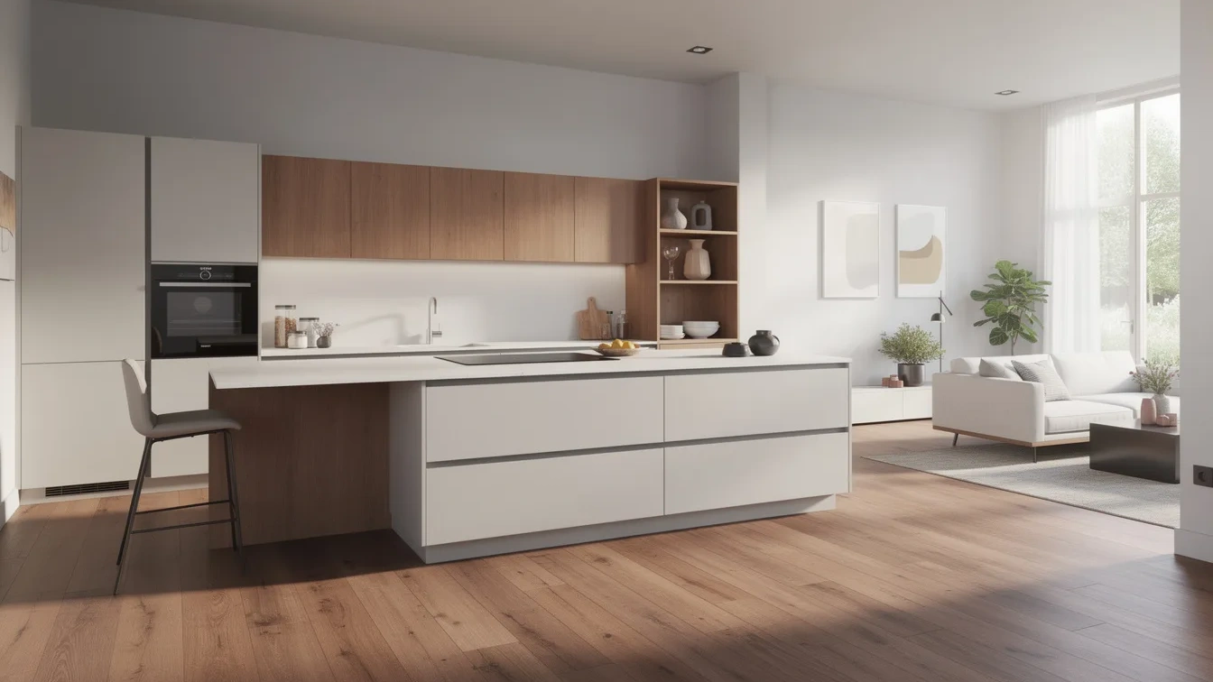 Vergeet kookeilanden: Deze indelingstrend verovert de moderne woning