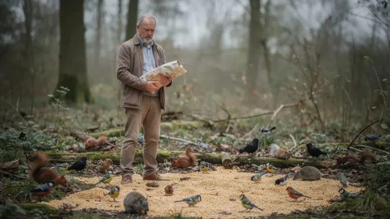 Verstoord ecosysteem: Hoe één man met te veel vogelvoer de natuur in de war bracht