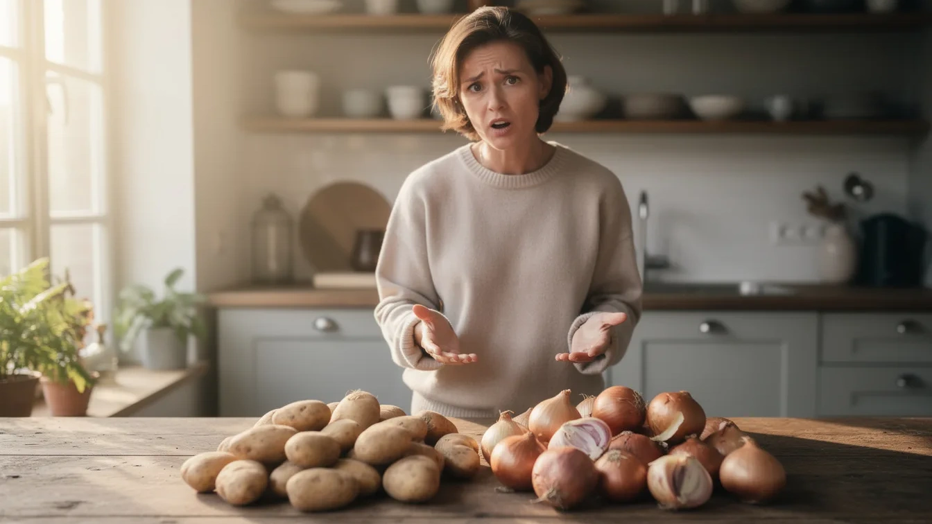 Voedseldeskundige legt uit waarom je aardappels en uien nooit samen mag bewaren
