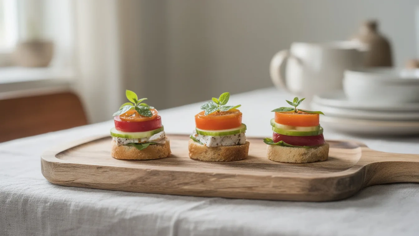 Waarom deze 3-ingrediënten canapés je gasten altijd verrassen