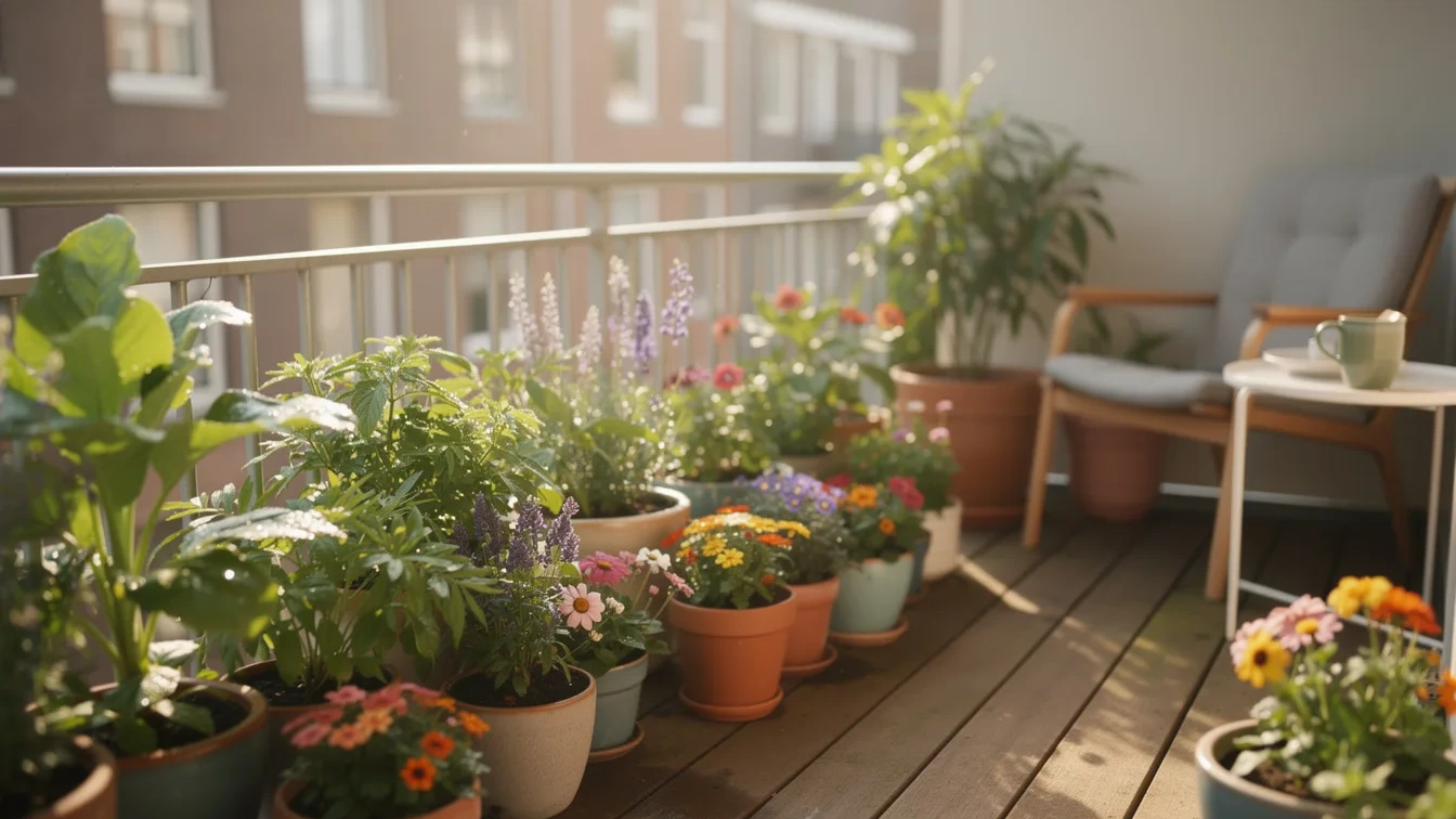 Waarom een paar planten op je balkon je humeur echt kunnen verbeteren
