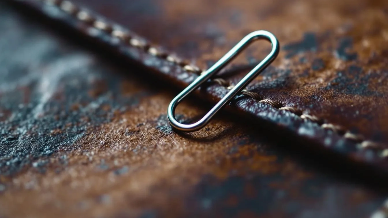 Waarom je altijd een paperclip in je portemonnee moet hebben