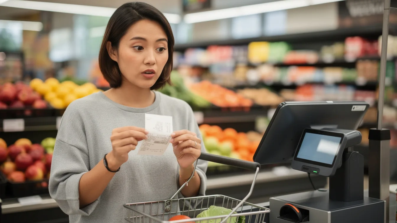Waarom je bij de zelfscankassa in de supermarkt altijd dit ene bonnetje moet bewaren