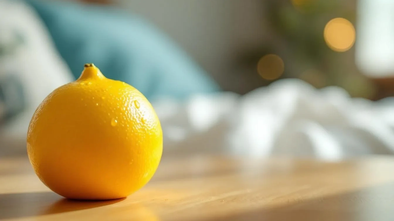 Waarom je een citroen naast je bed moet leggen als je morgenochtend moe wakker wordt