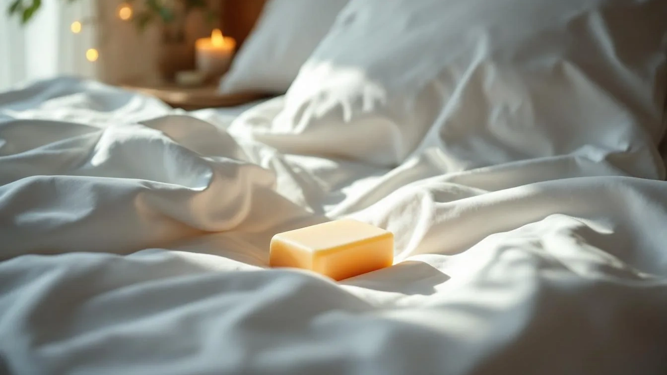 Waarom je een stukje zeep onder je hoeslaken moet leggen tegen krampen