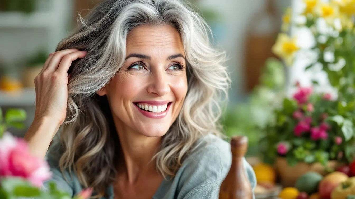 Waarom je grijze haren verdwijnen met deze natuurlijke kleurtruc