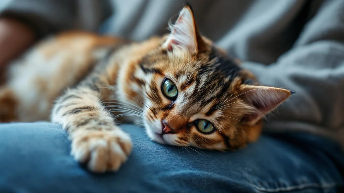 Waarom je kat op je komt liggen is geen genegenheid maar een specifiek biologisch signaal