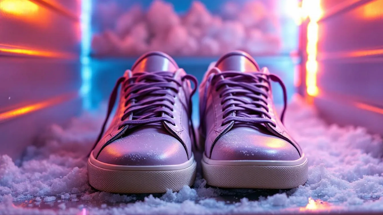 Waarom je schoenen in de vriezer moet leggen na een lange dag