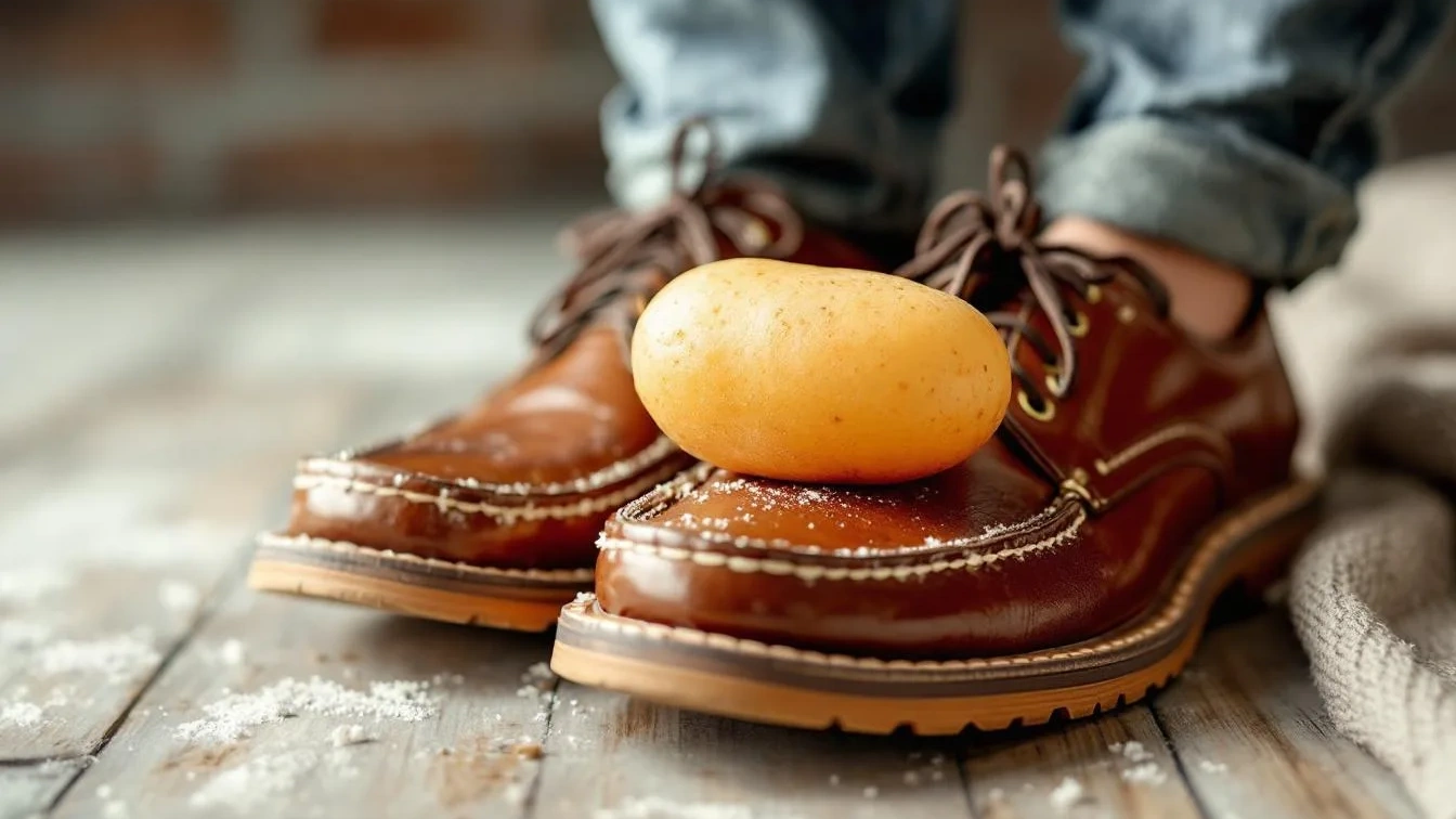 Waarom je vanavond een rauwe aardappel in je schoenen moet leggen voor morgenochtend