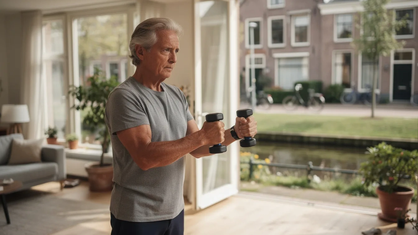 Waarom spiermassa belangrijker is dan cardio als je de 60 passeert