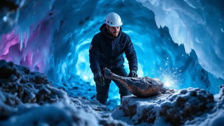 Wat archeologen vonden in een bevroren grot verandert de geschiedenis