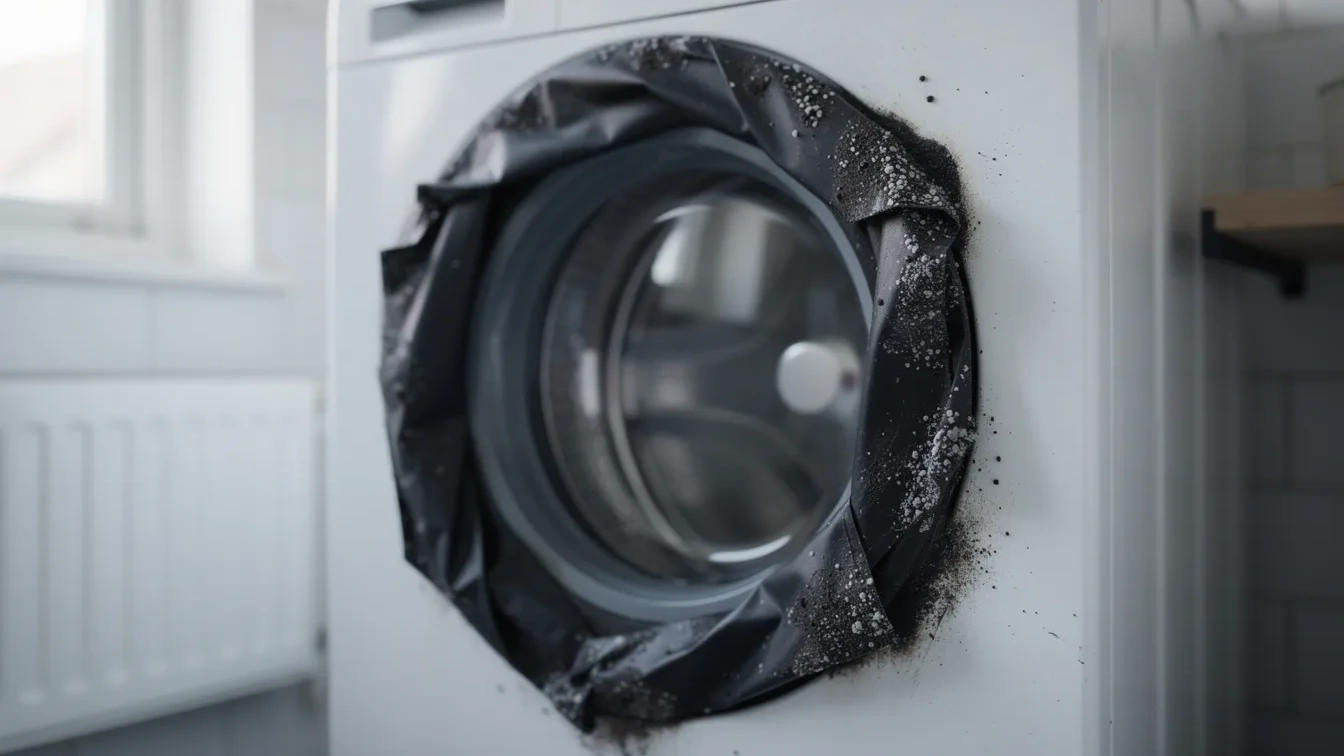 Zwarte schimmel: Waarom het op de wasmachine groeit en hoe je het stopt