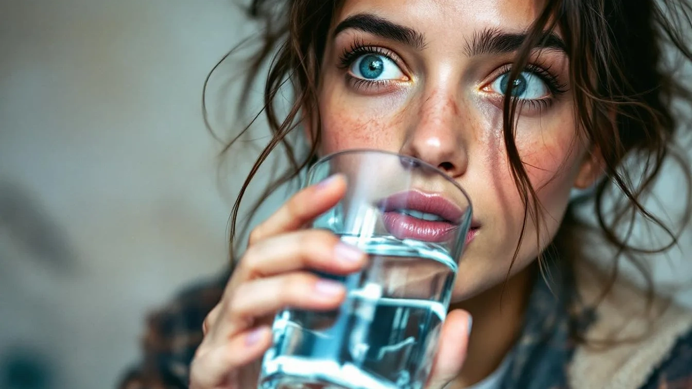 De dorst-illusie: De 10-seconden test die onthult of je écht honger hebt of alleen een glas water nodig hebt