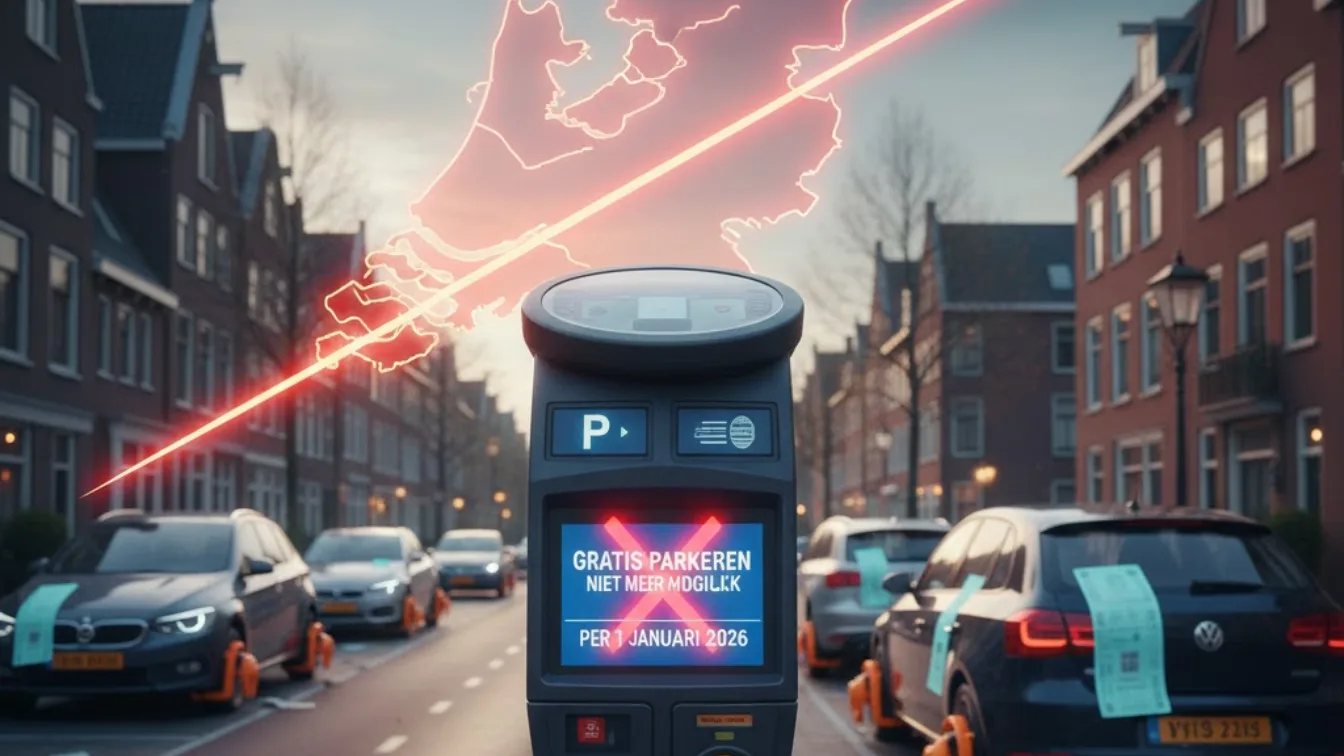 Einde van een tijdperk: De nieuwe parkeerwet die gratis parkeren in heel Nederland onmogelijk maakt